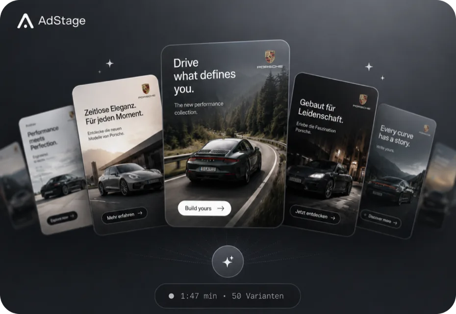 AdStage.ai — KI-Creatives für Lokale Werbeanzeigen